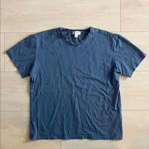 Faded Blue Crew Neck T-Shirt